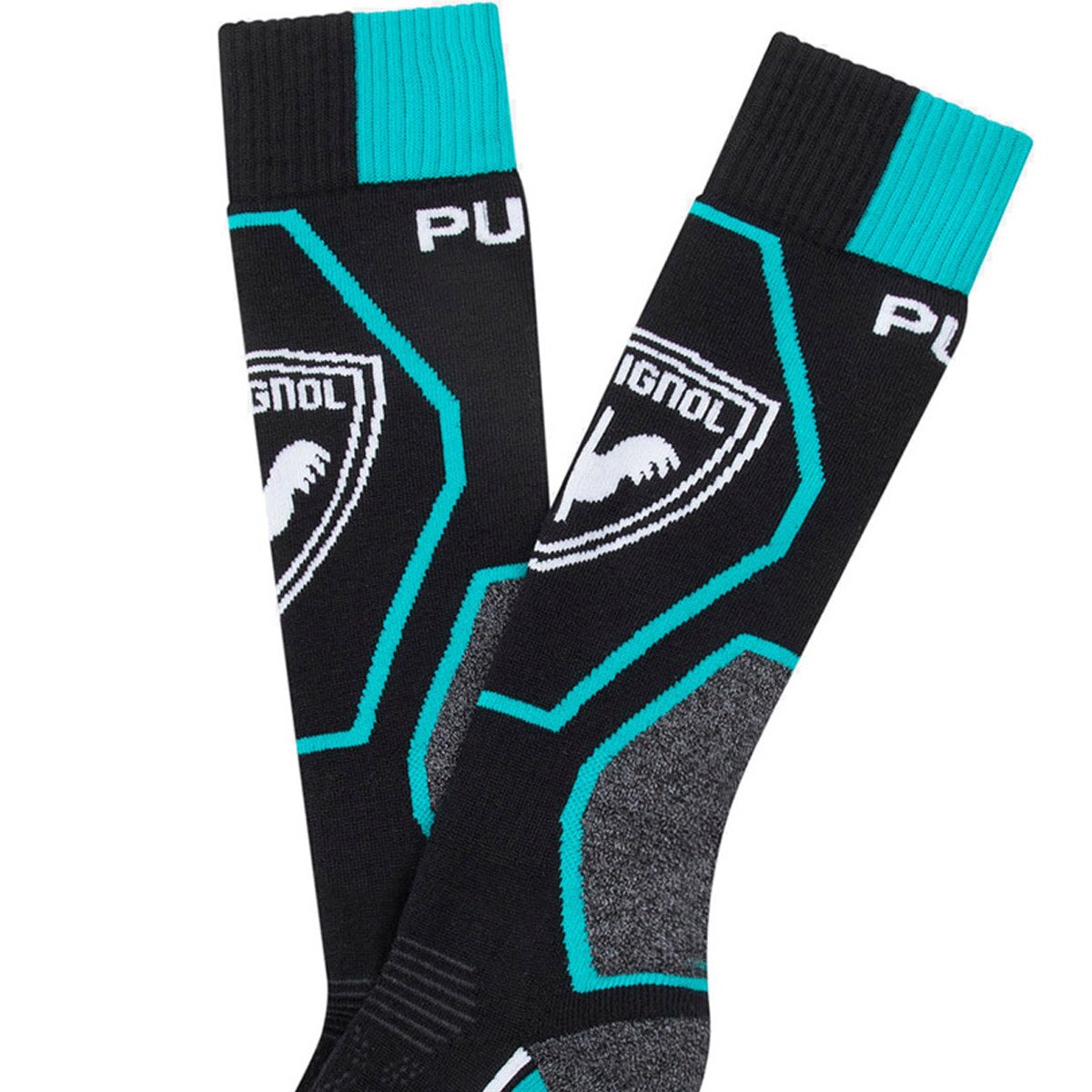 Calcetines de esquí de mujer Pure Comfort Rossignol - Negro Negro-2