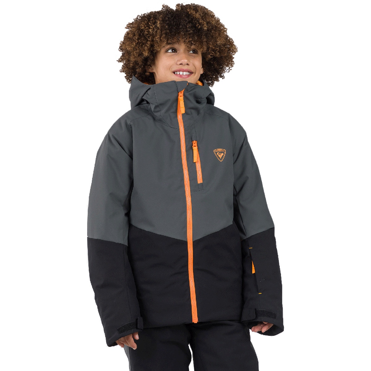 Chaqueta de esquí de niños Jr Wispile Rossignol - Azul claro / Azul marino Negro-1