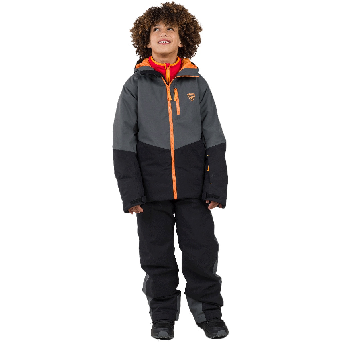 Chaqueta de esquí de niños Jr Wispile Rossignol - Azul claro / Azul marino Negro-2