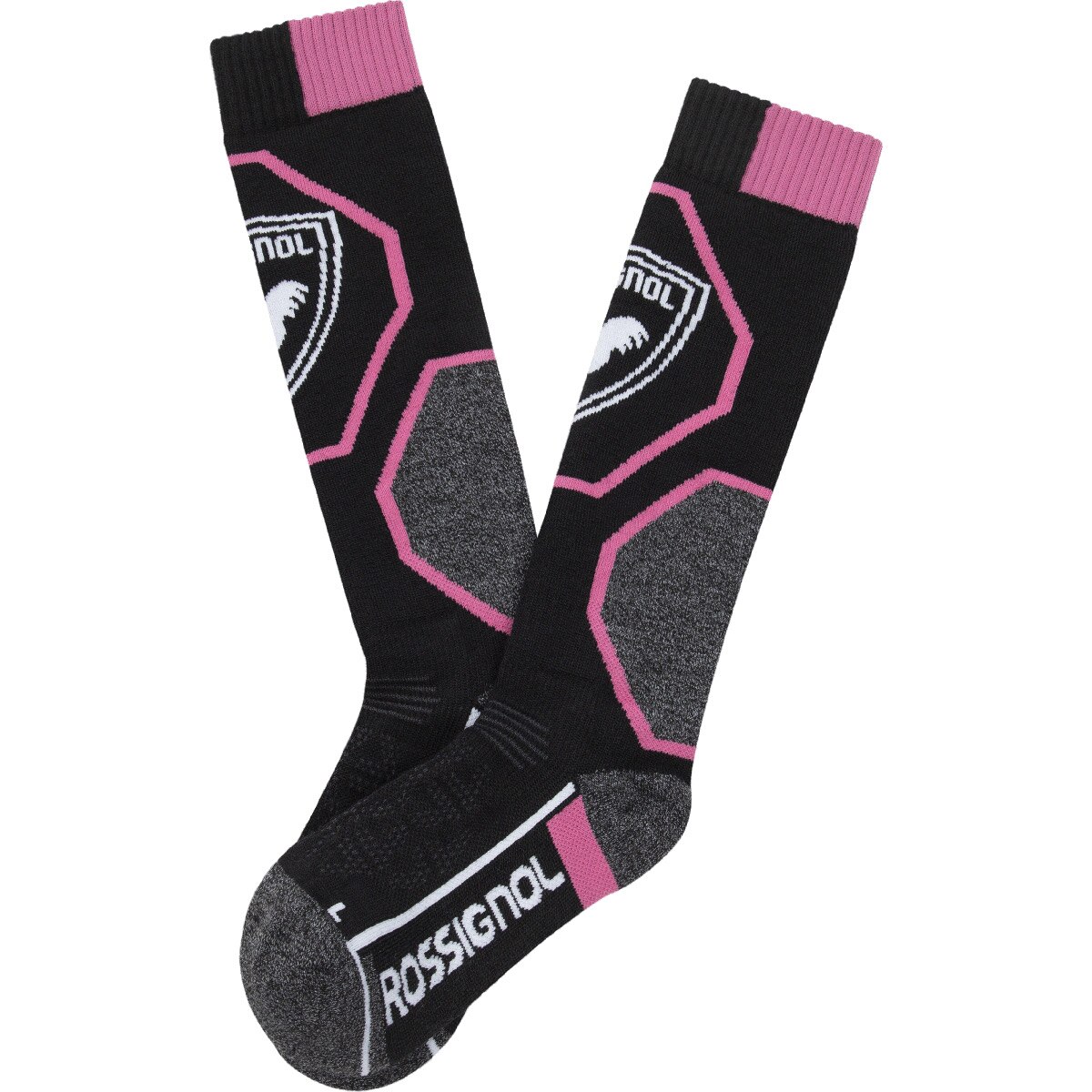 Rossignol Calcetines de esquí de niños Jr Speed Comfort Negro