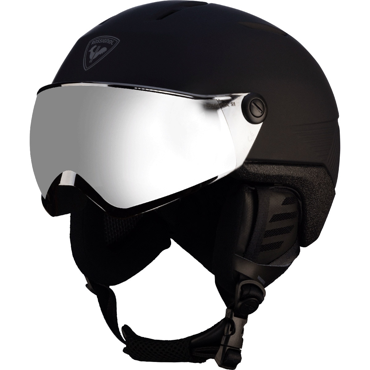 Rossignol - Casco de esquí Fit visor impacts black Rossignol.