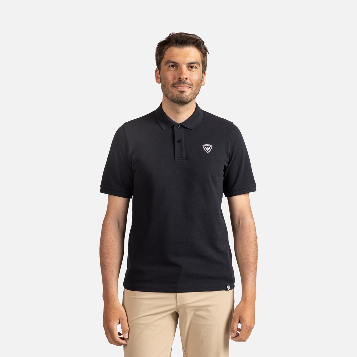 Polo de hombre Traye Rossignol - Negro Negro-1