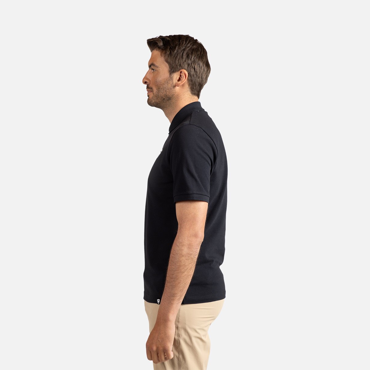 Polo de hombre Traye Rossignol - Negro Negro-3