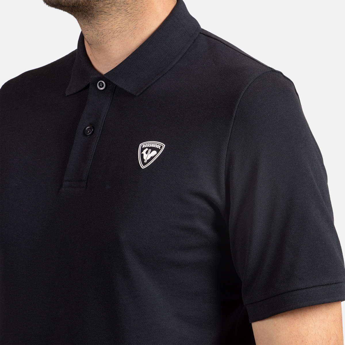Polo de hombre Traye Rossignol - Negro Negro-4