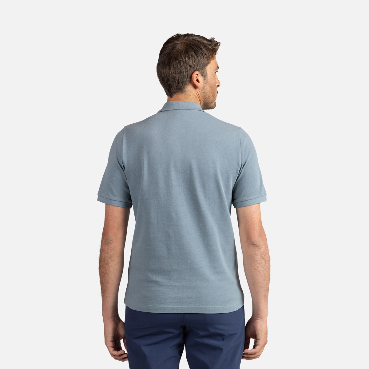Polo de hombre Traye Rossignol - Azul grisáceo Azul grisáceo-2