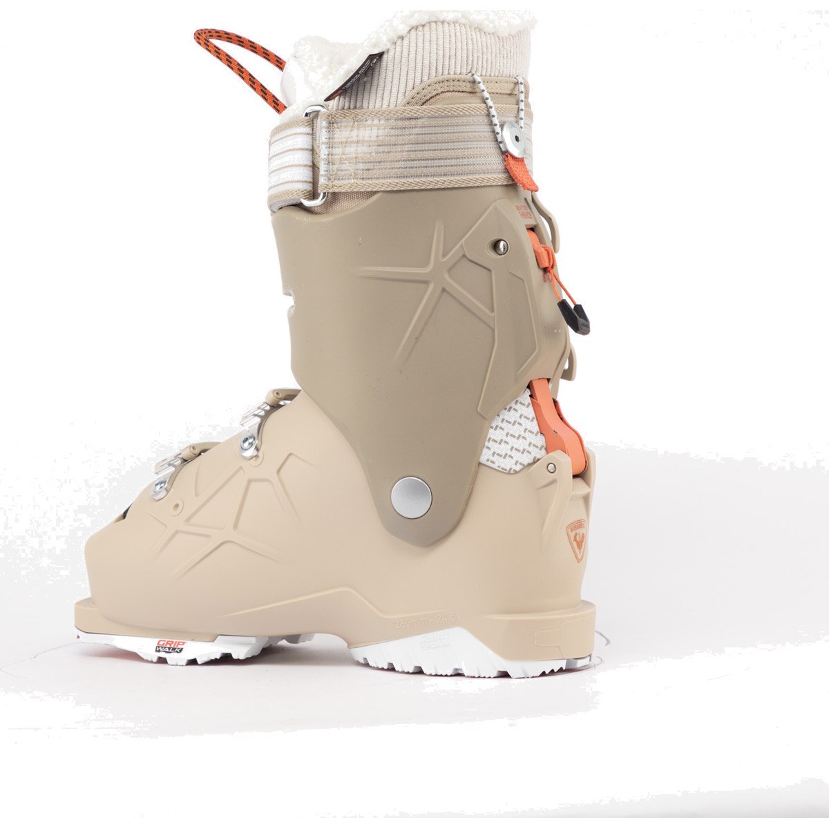 Botas de esquí de mujer All Track 80 Gw Rossignol - Marrón claro Beige-2