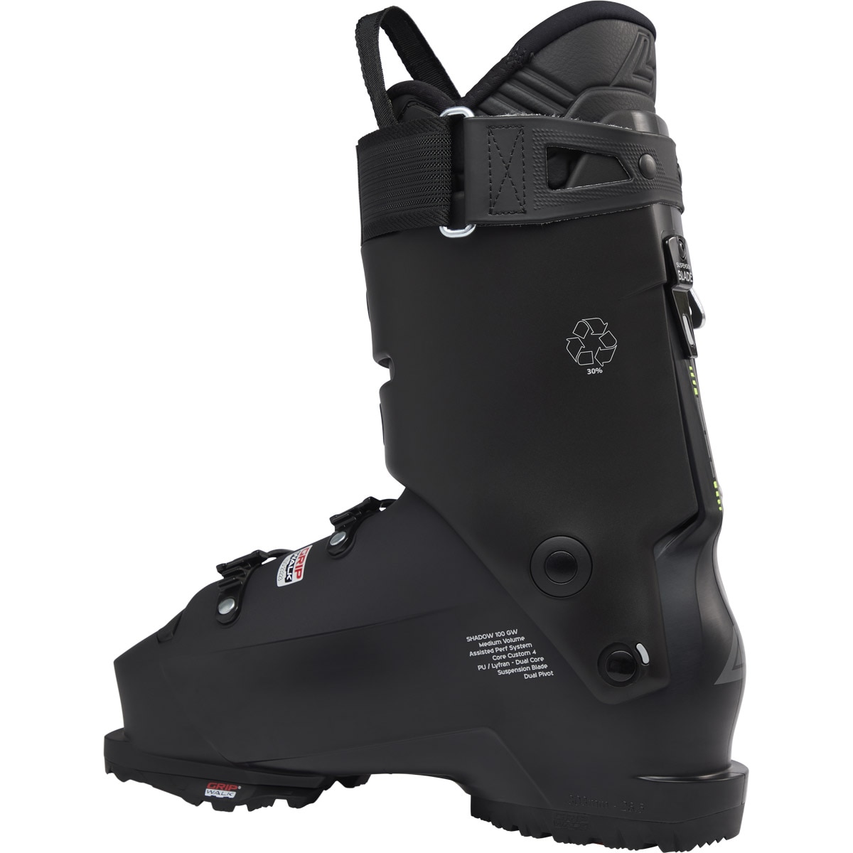 Imagen 2 de Botas de esquí unisex Shadow 100 mv gw Lange - Negro Negro