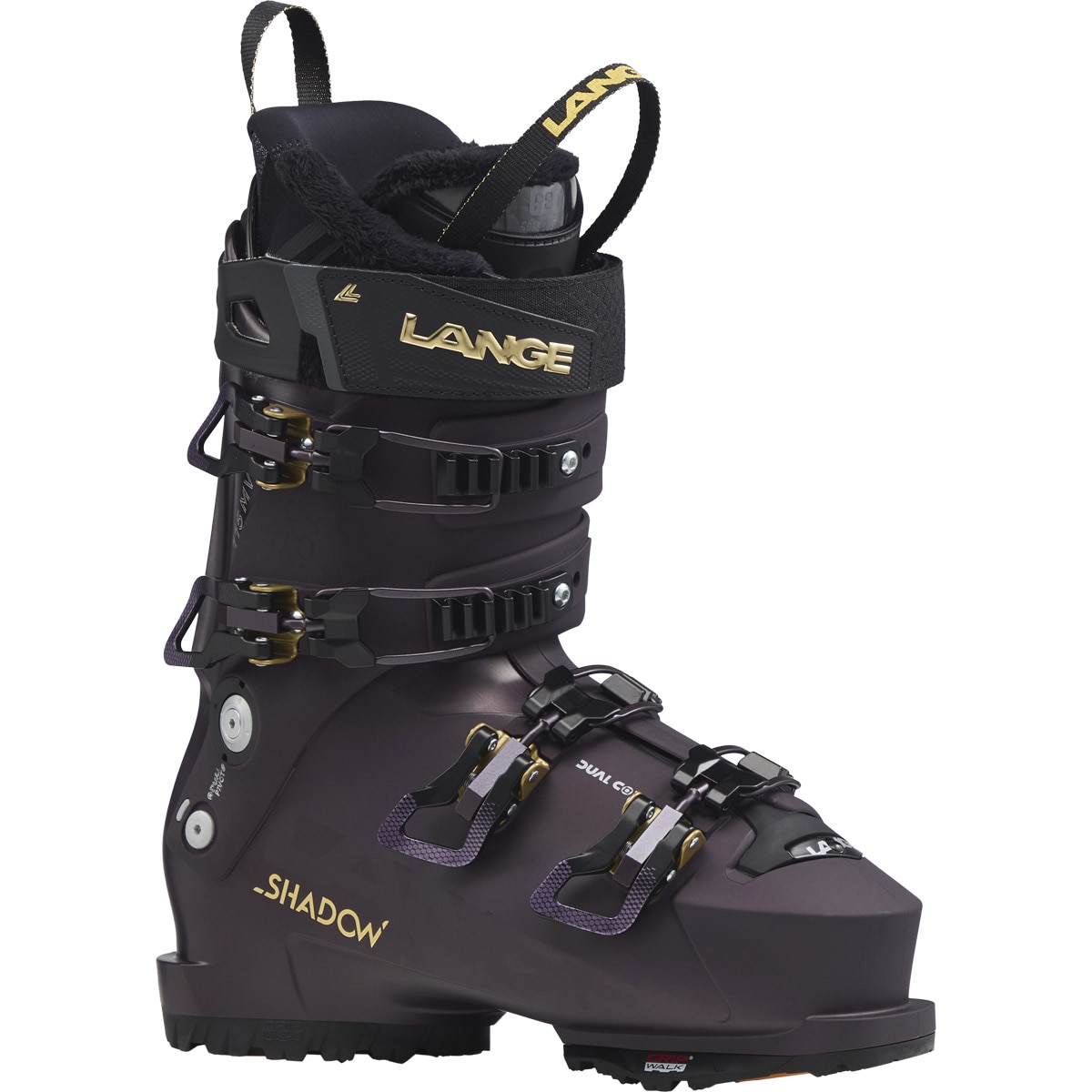 Botas de esquí unisex de mujer Shadow 115 mv gw Lange - Amarillo Amarillo-1