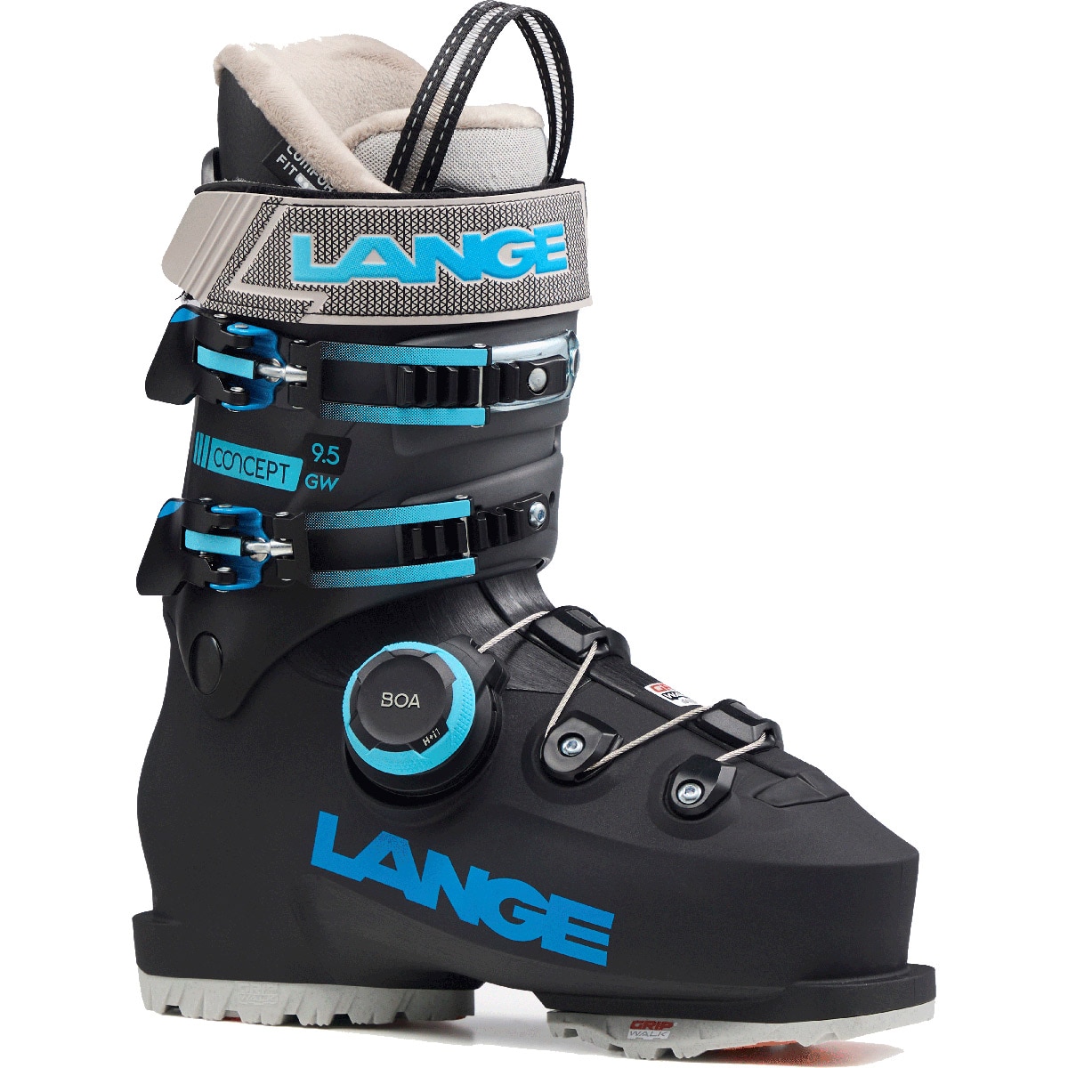 Imagen 0 de Botas de esquí unisex de mujer Concept 9 5 gw boa Lange Negro