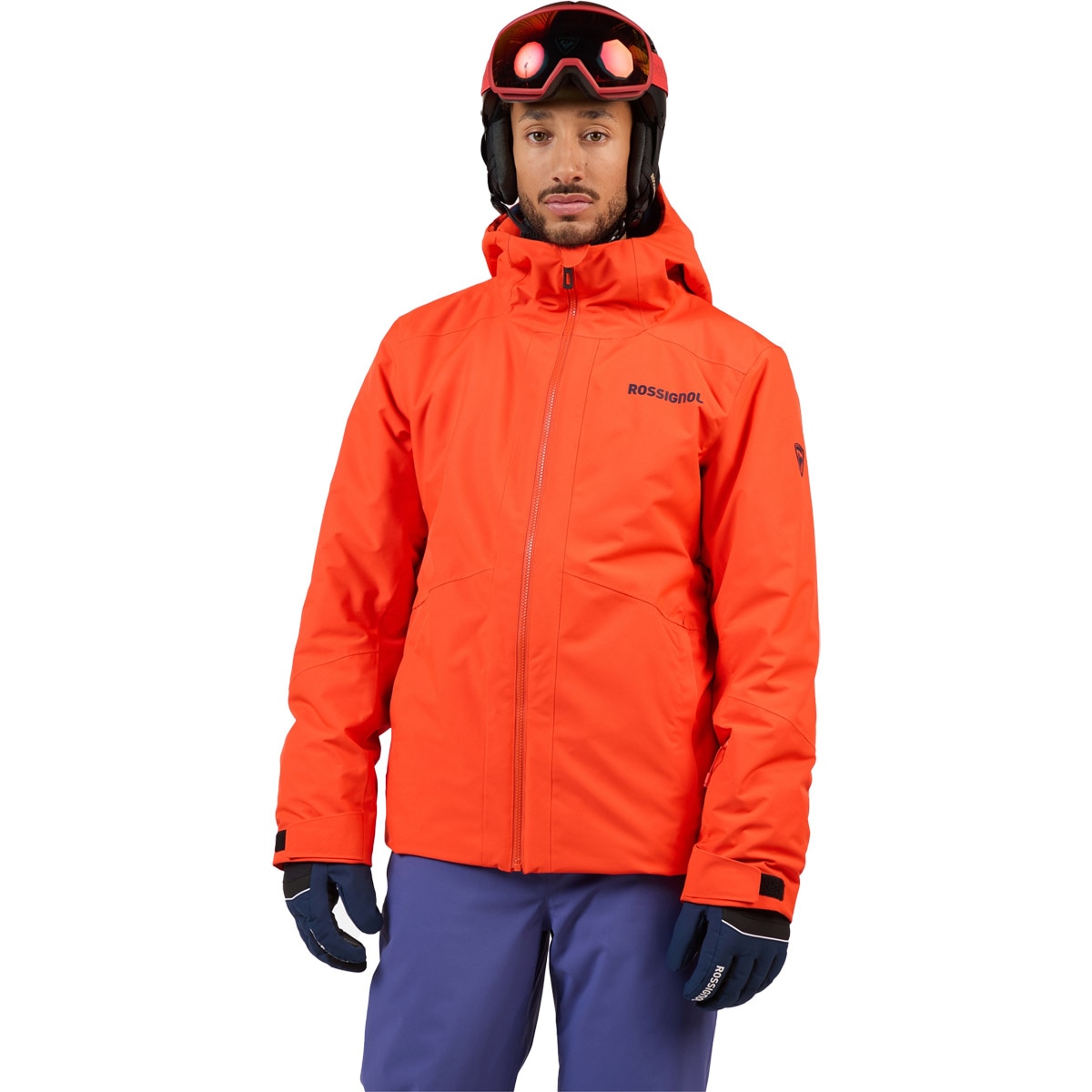 Rossignol Chaqueta de esquí de hombre Rochrun Insulated JKT Azul / Blanco