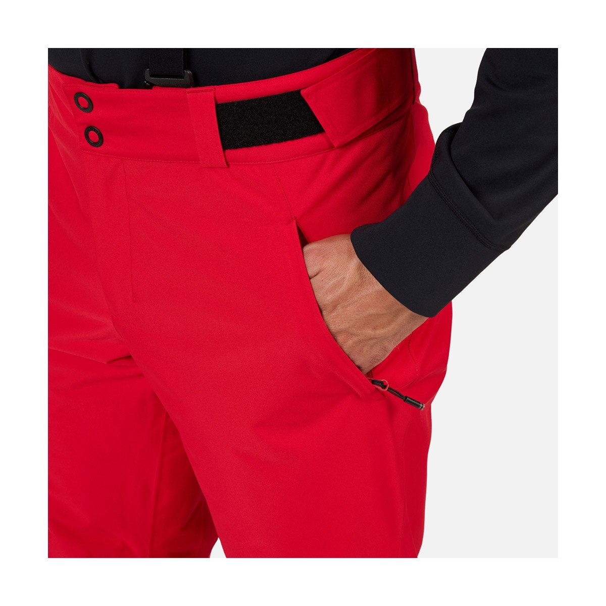 Pantalón de esquí de hombre INSULATED SKI Rossignol - Rojo / Negro Rojo / Negro-6