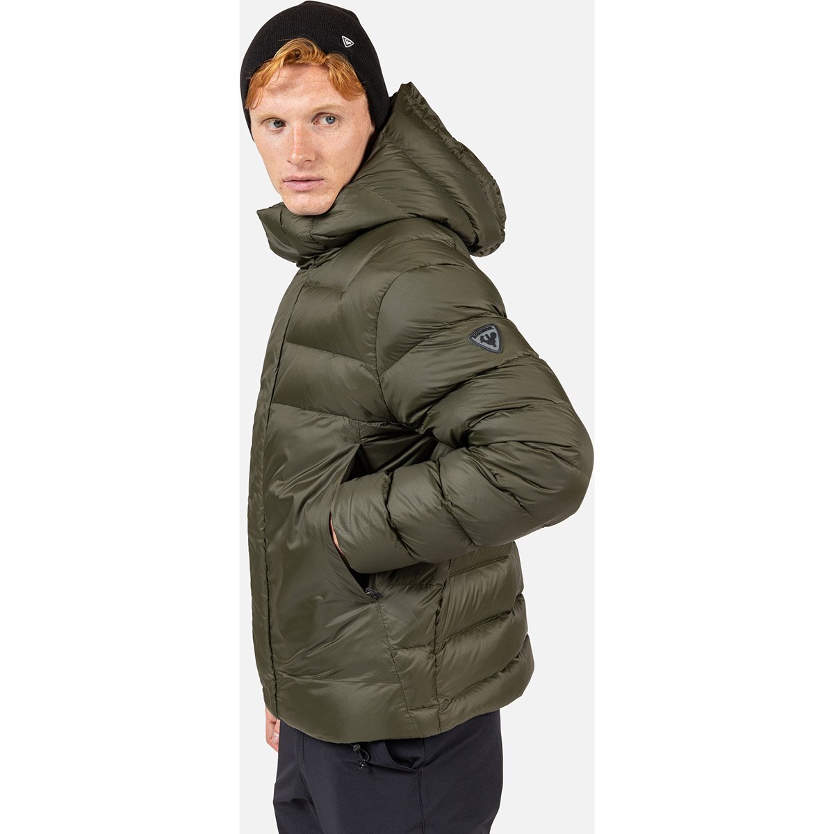 Chaqueta de hombre Aretu Down Hoodie Rossignol - Verde Verde-4