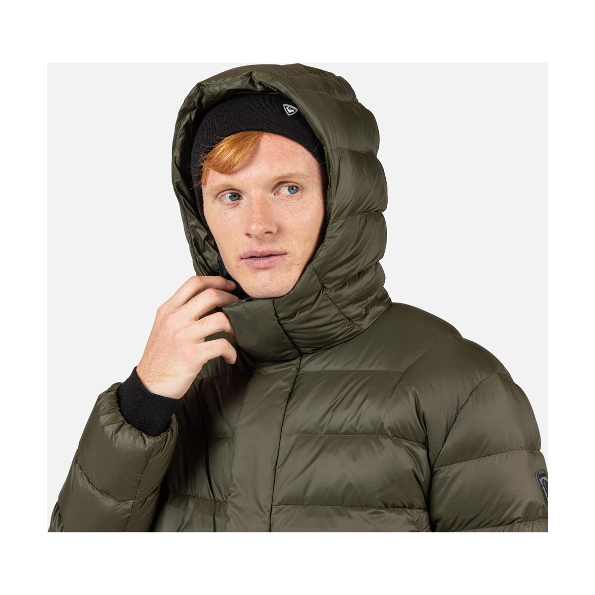 Chaqueta de hombre Aretu Down Hoodie Rossignol - Verde Verde-5