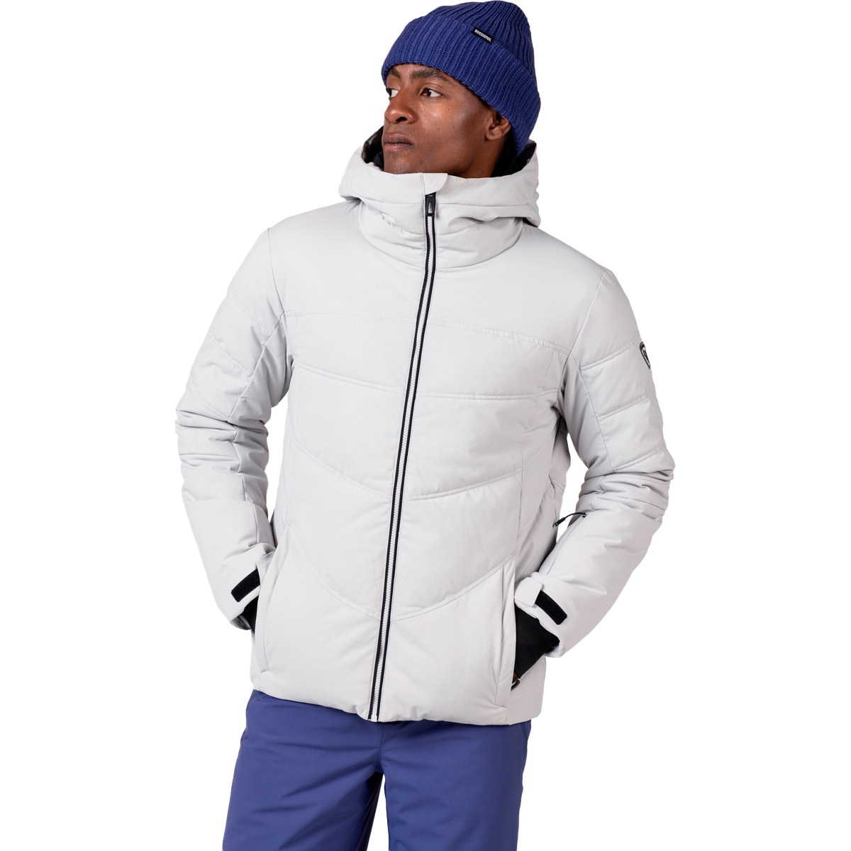 Rossignol Chaqueta de hombre SIZ Gris / Negro