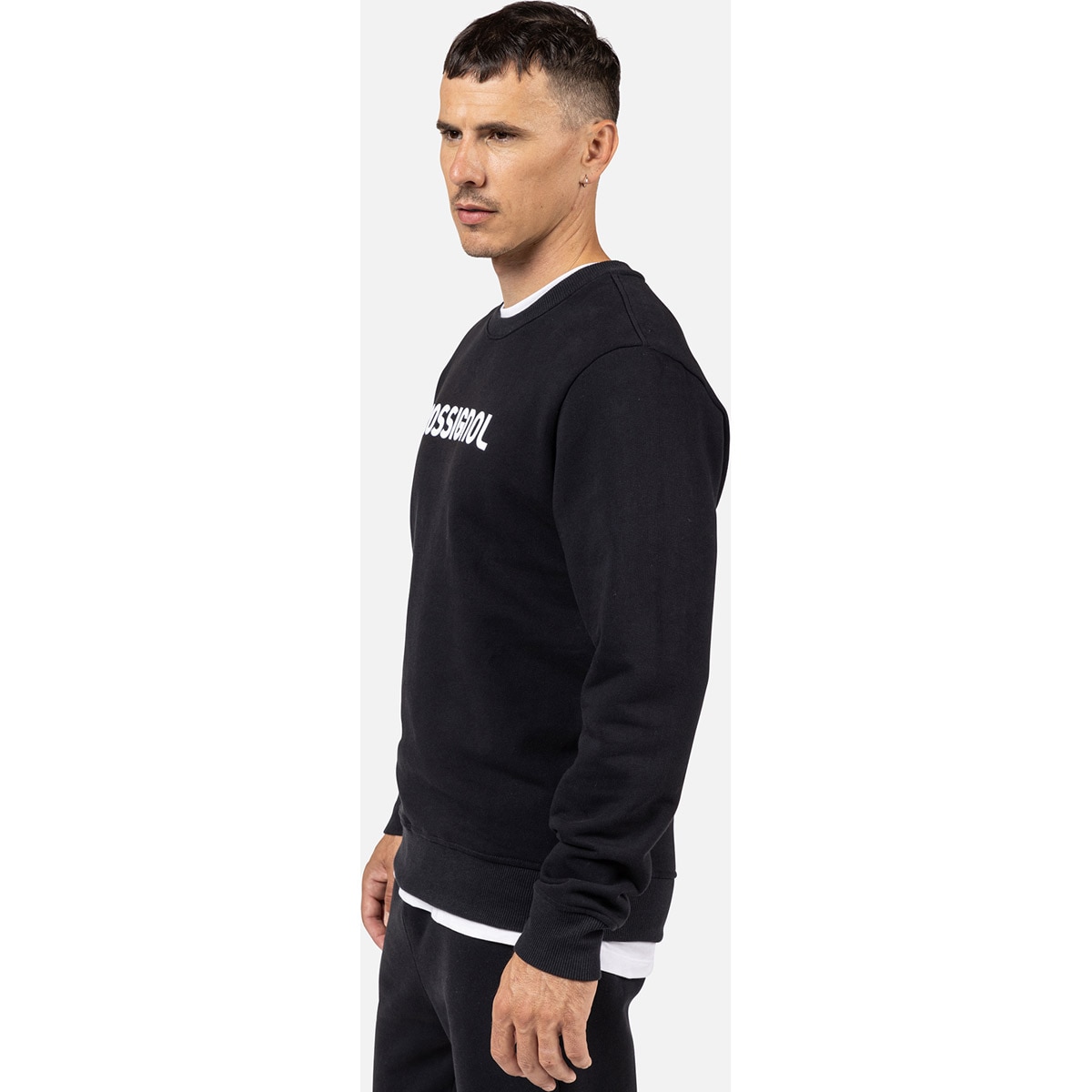 Imagen 4 de Sudadera de hombre Prarion Cn Rossignol - Negro Negro