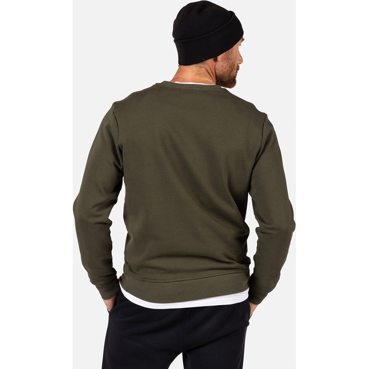 Imagen 3 de Sudadera de hombre Prarion Cn Rossignol - Verde Verde