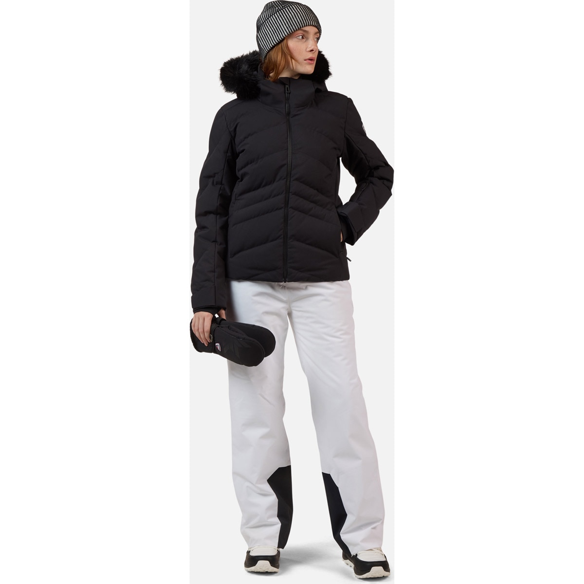 Chaqueta de esquí de mujer STACI INSULATED Rossignol - Negro Negro-2