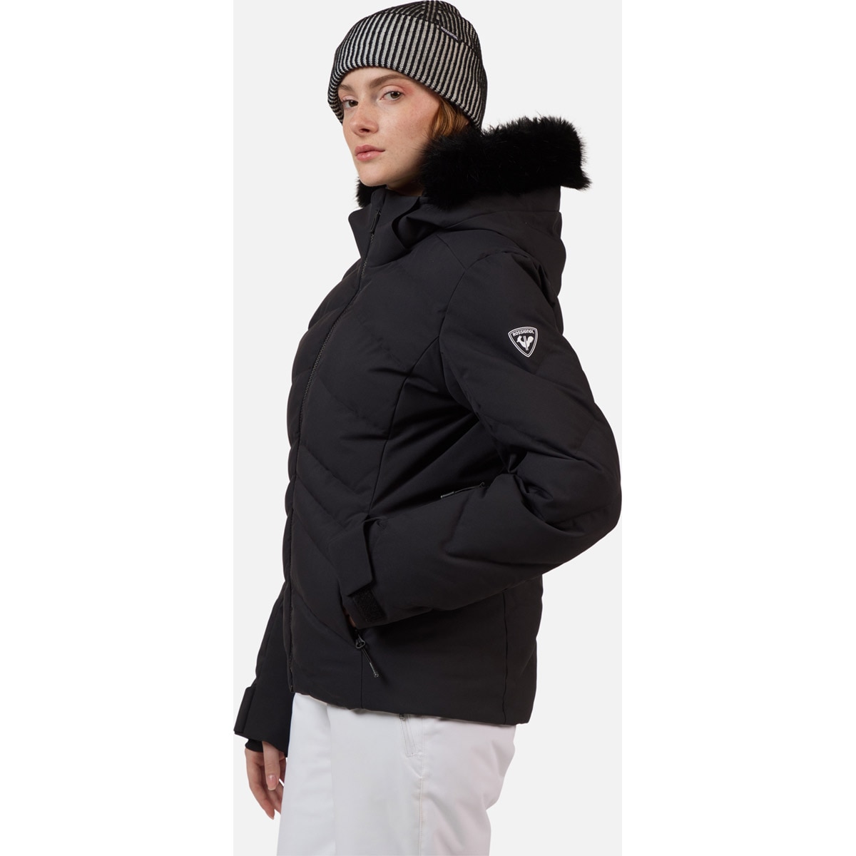 Chaqueta de esquí de mujer STACI INSULATED Rossignol - Negro Negro-4