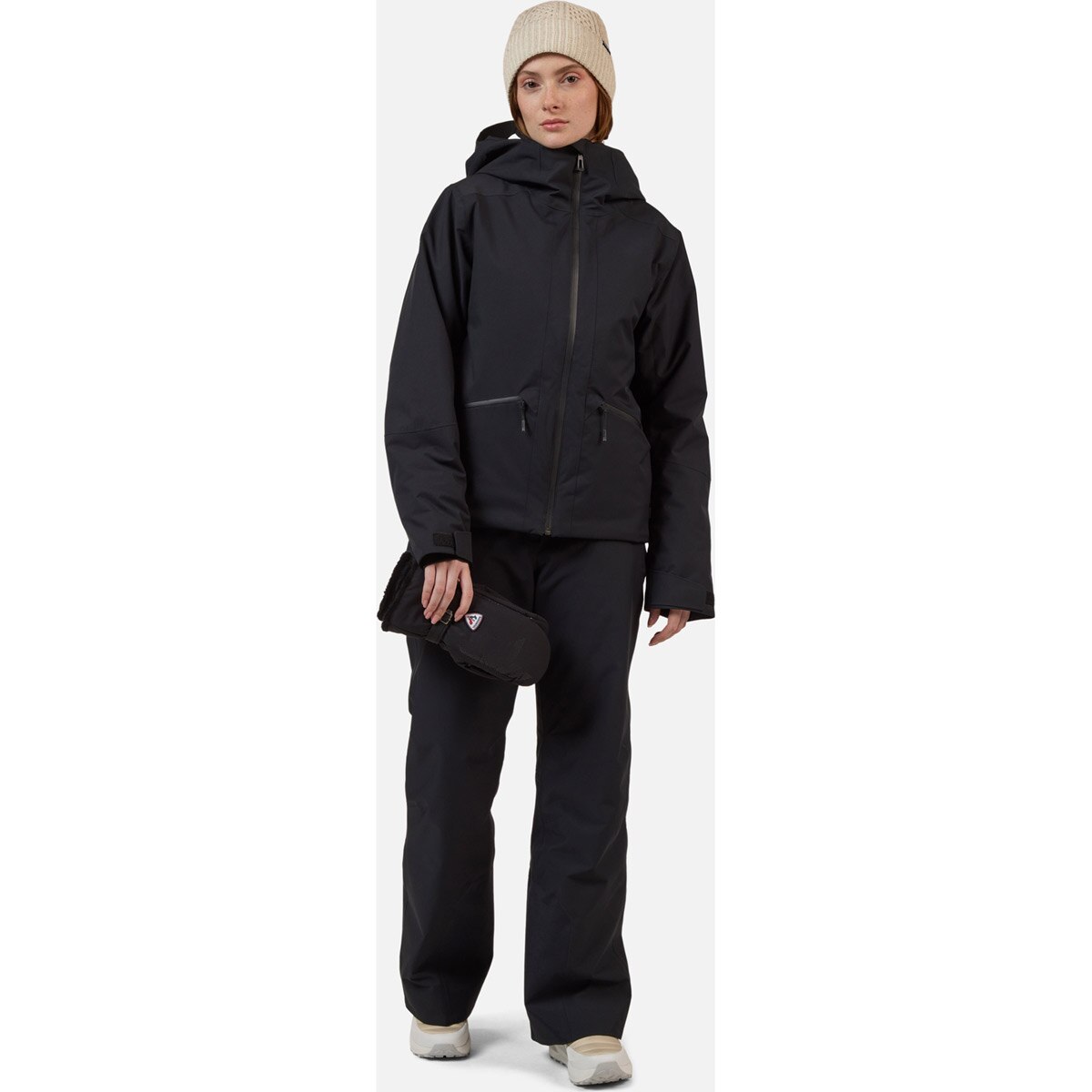 Chaqueta de esquí de mujer ROCHRUN INSULATED Rossignol - Negro Negro-2