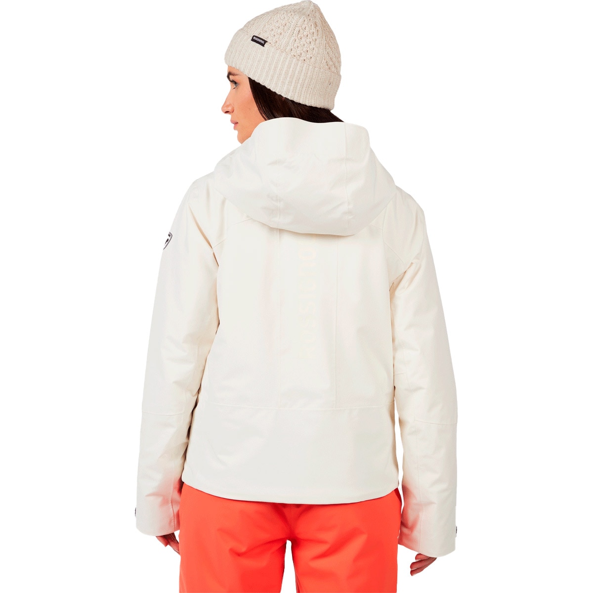 Chaqueta de esquí de mujer ROCHRUN INSULATED Rossignol - Blanco Blanco-2
