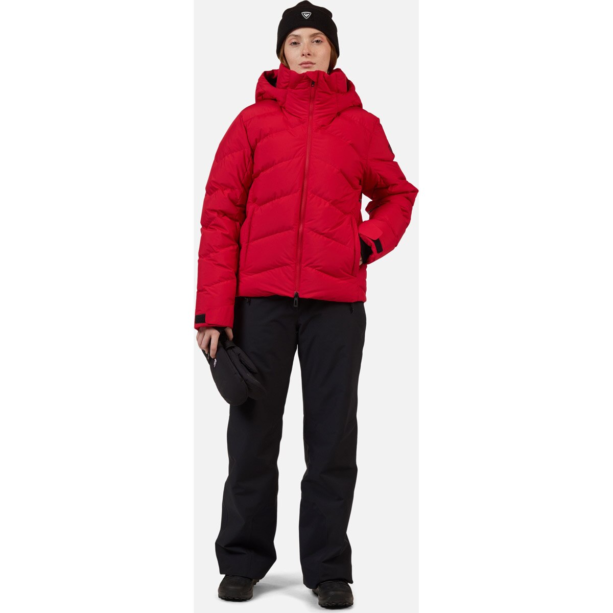 Chaqueta de mujer Wispile Ripstop Down Rossignol - Rojo Rojo-2
