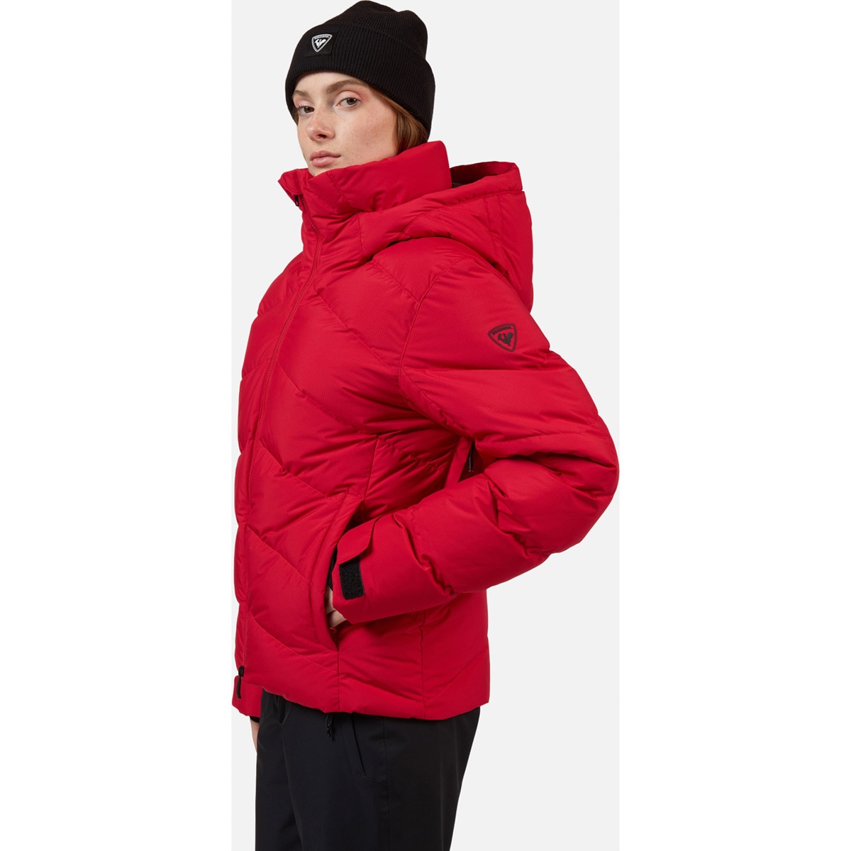 Chaqueta de mujer Wispile Ripstop Down Rossignol - Rojo Rojo-4