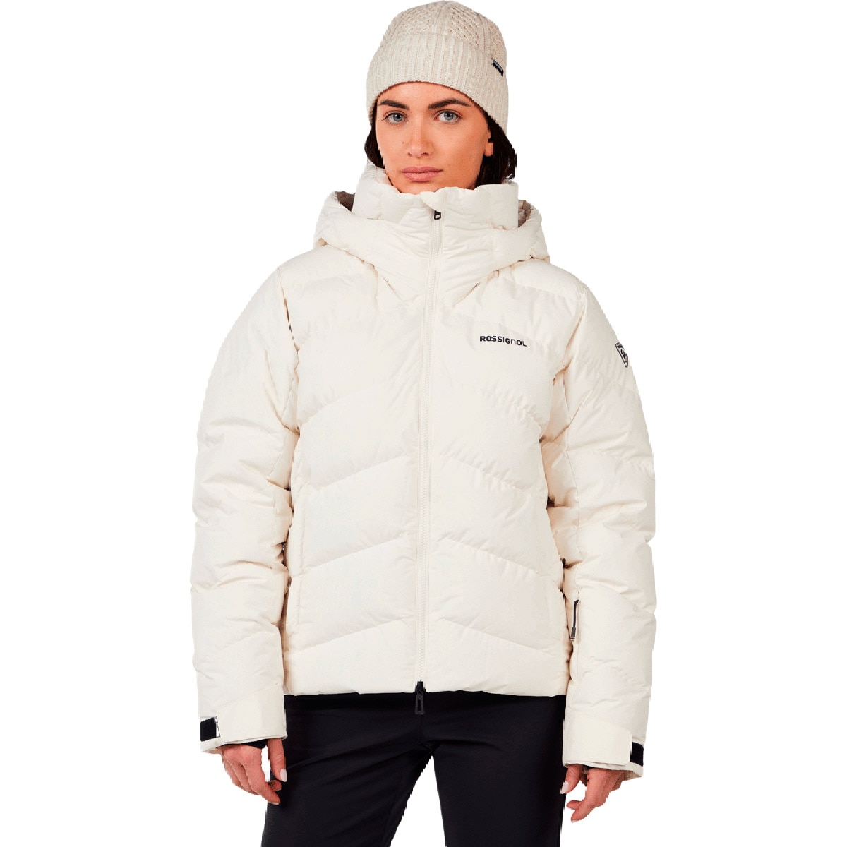 Chaqueta de mujer Wispile Ripstop Down Rossignol - Blanco Blanco-1