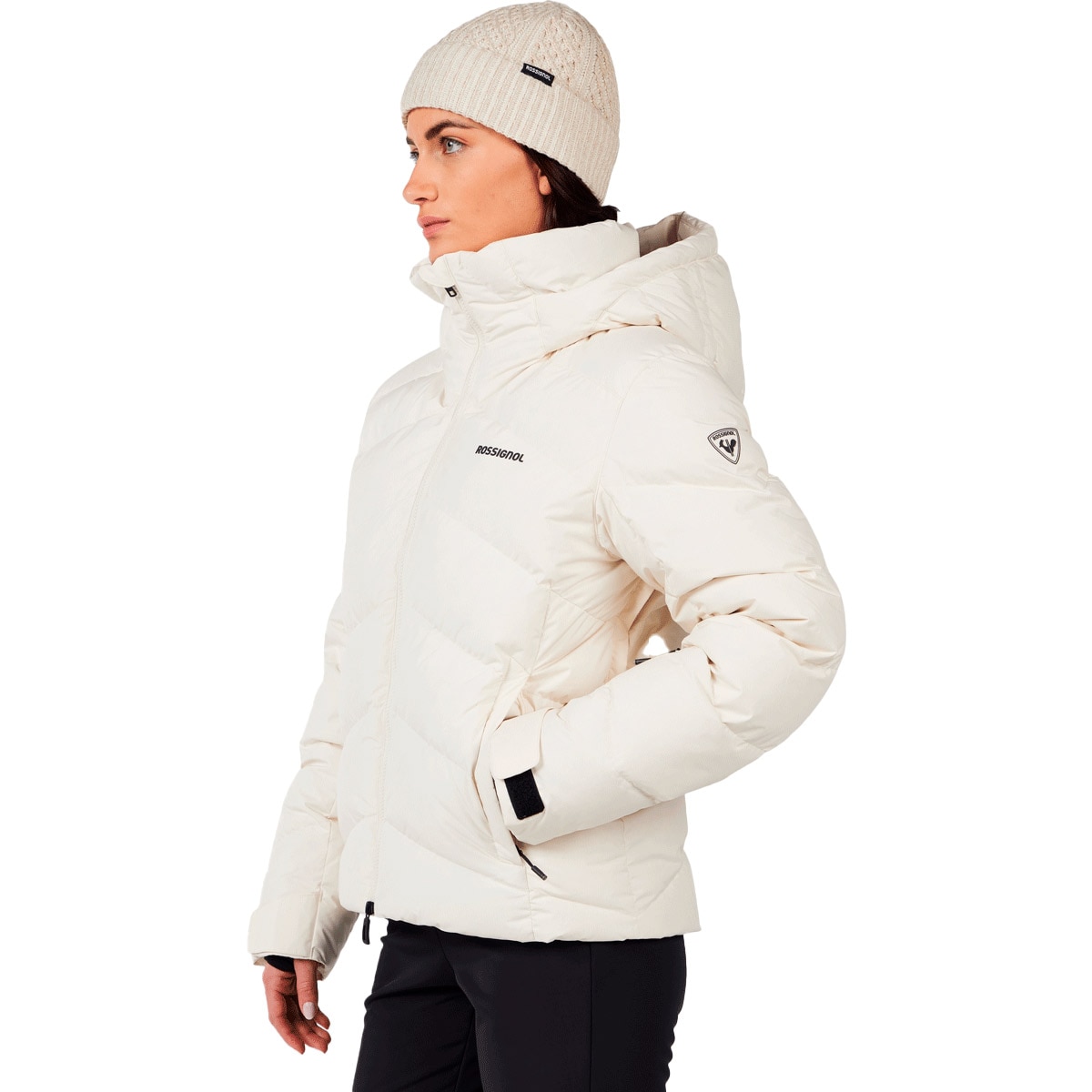 Chaqueta de mujer Wispile Ripstop Down Rossignol - Blanco Blanco-3