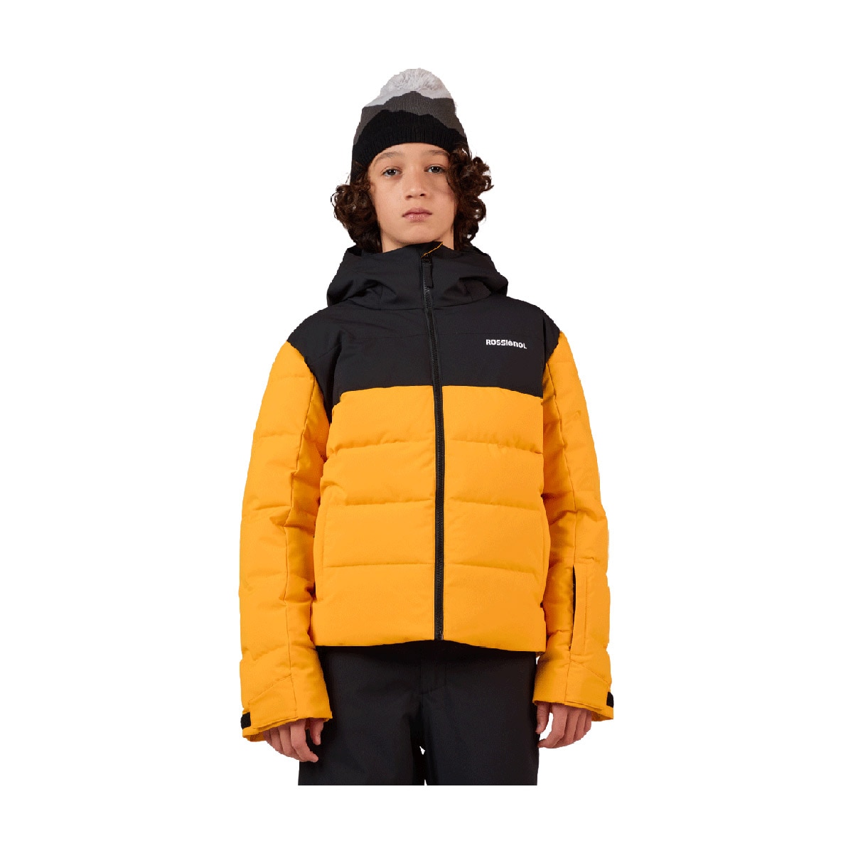 Imagen 0 de Chaqueta de niño Siz Quilted Rossignol Amarillo / Negro
