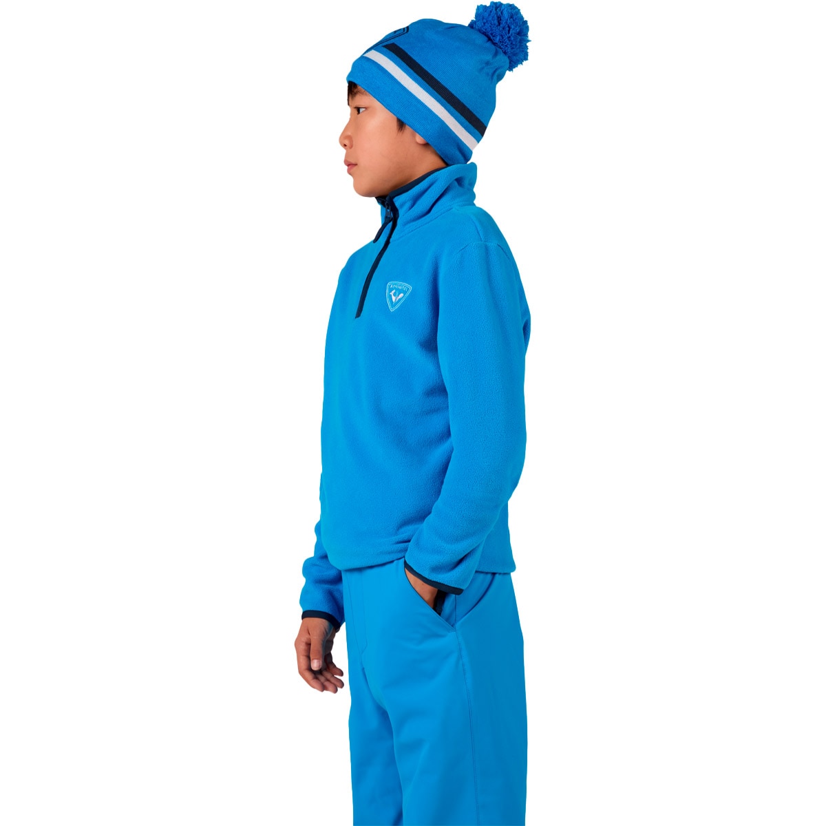 Polar de niños Strawpile Fleece Hz Rossignol - Azul claro Azul claro-3