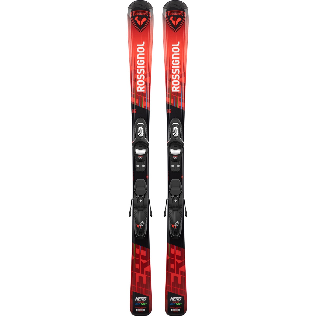 Esquís de niños Hero Jr + Kid 4 Gw B76 Rossignol - Rojo Rojo-1