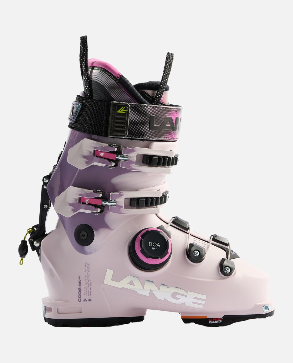 Botas de esquí de mujer Code 95 W BOA MV GW Lange - Rosa Rosa-1
