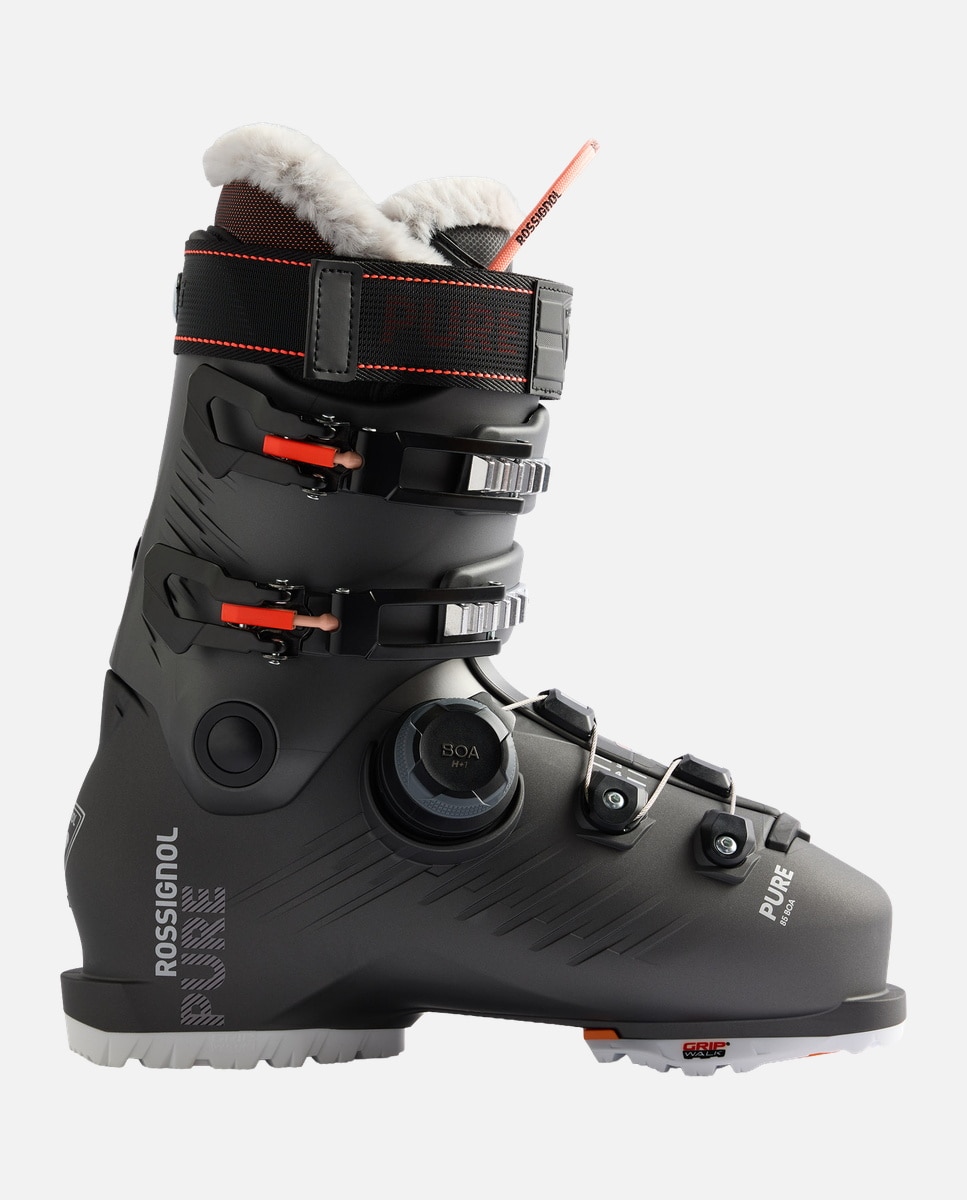 Rossignol Botas de esquí de mujer Pure 85 Boa Gw- Dark Grey Ski Gris