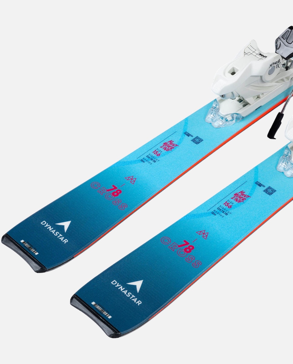 Imagen 5 de Esquís de mujer M-Cross W 78 Xp10 Dynastar - Azul Azul