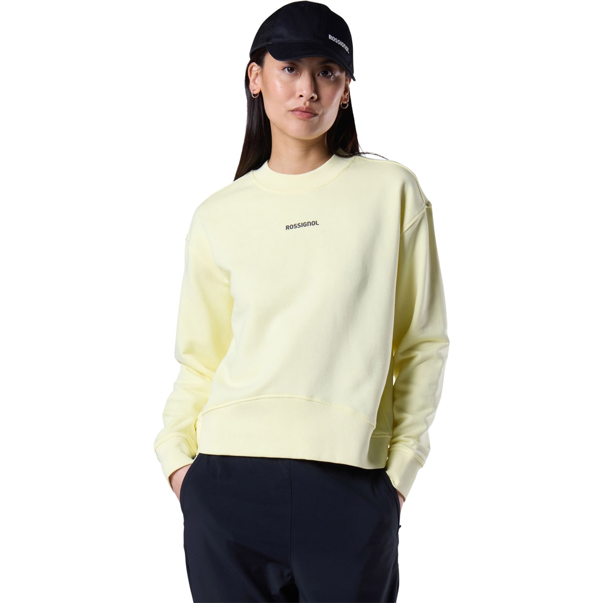 Rossignol Sudadera de mujer W Logo Cn Azul celeste
