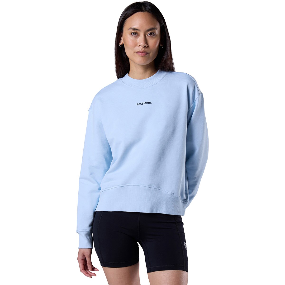 Imagen 0 de Sudadera de mujer W Logo Cn Rossignol Azul celeste