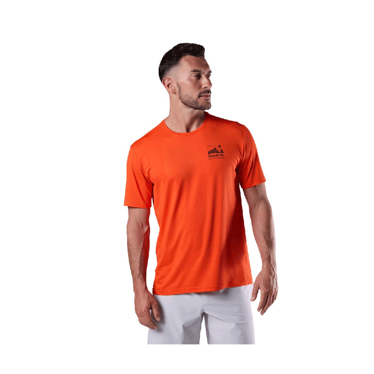Imagen 0 de Camiseta de hombre M Graphic Active Rossignol Naranja