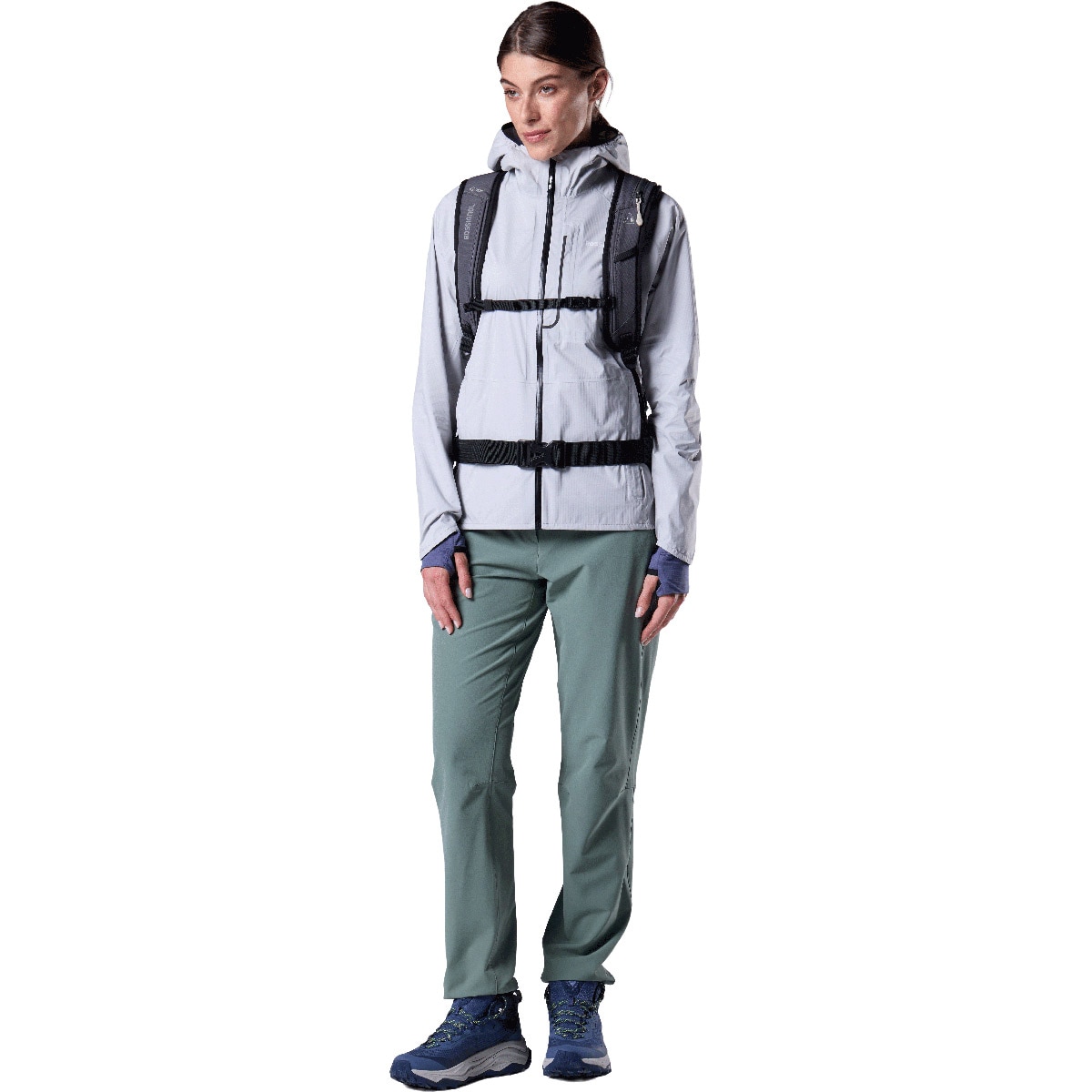 Imagen 4 de Chaquetas de mujer W Rainproof 2 5L Rossignol - Gris Gris