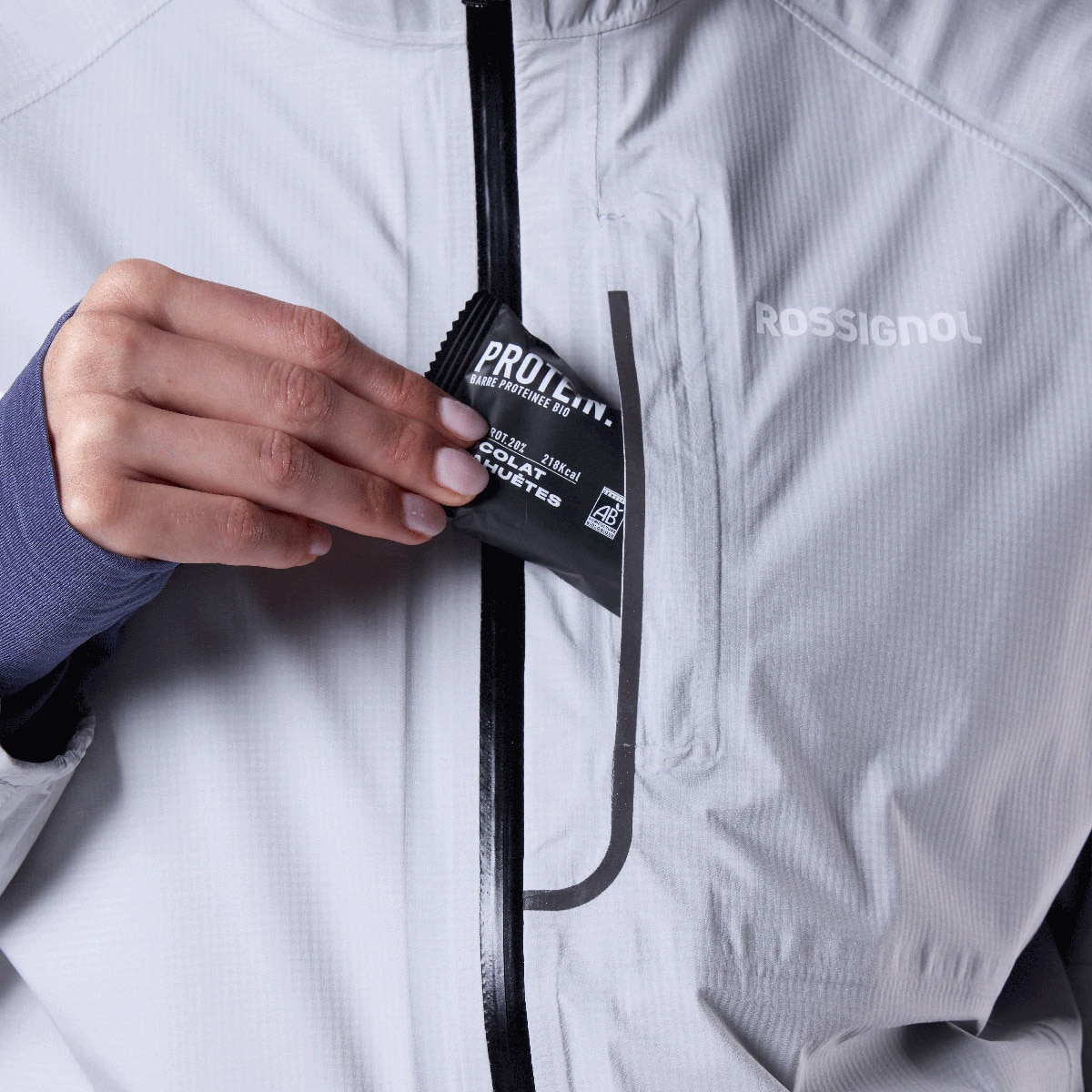 Imagen 6 de Chaquetas de mujer W Rainproof 2 5L Rossignol - Gris Gris
