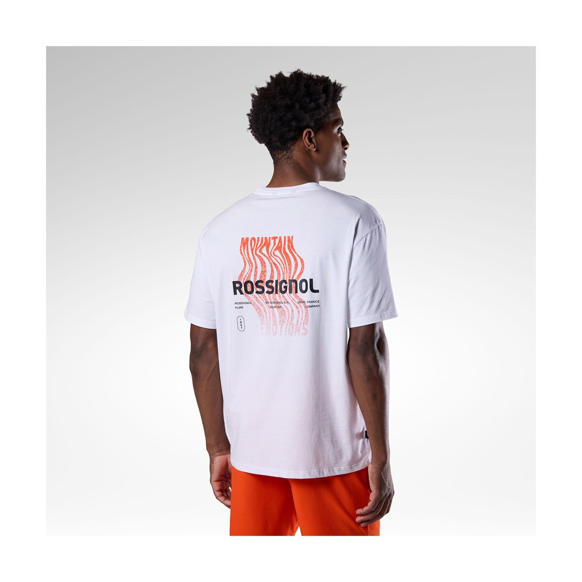 Imagen 2 de Camiseta de hombre M Graphic Waterfall Rossignol - Blanco Blanco