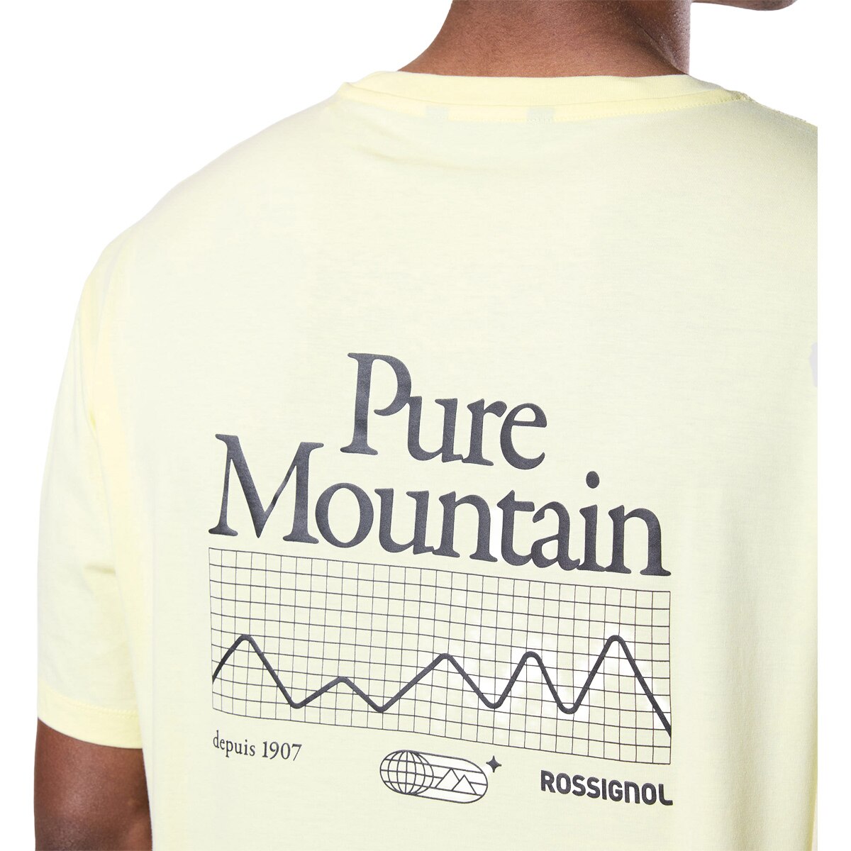 Imagen 6 de Camiseta de hombre M Graphic Waterfall Rossignol - Amarillo Amarillo