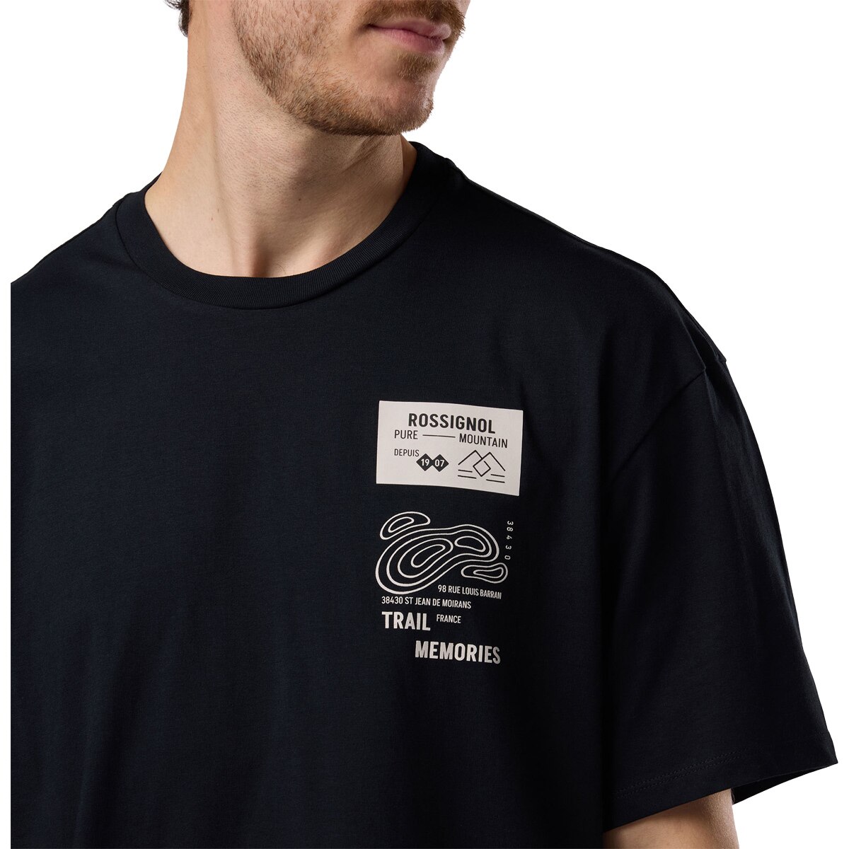 Imagen 5 de Camiseta de hombre M Graphic Waterfall Rossignol - Negro Negro