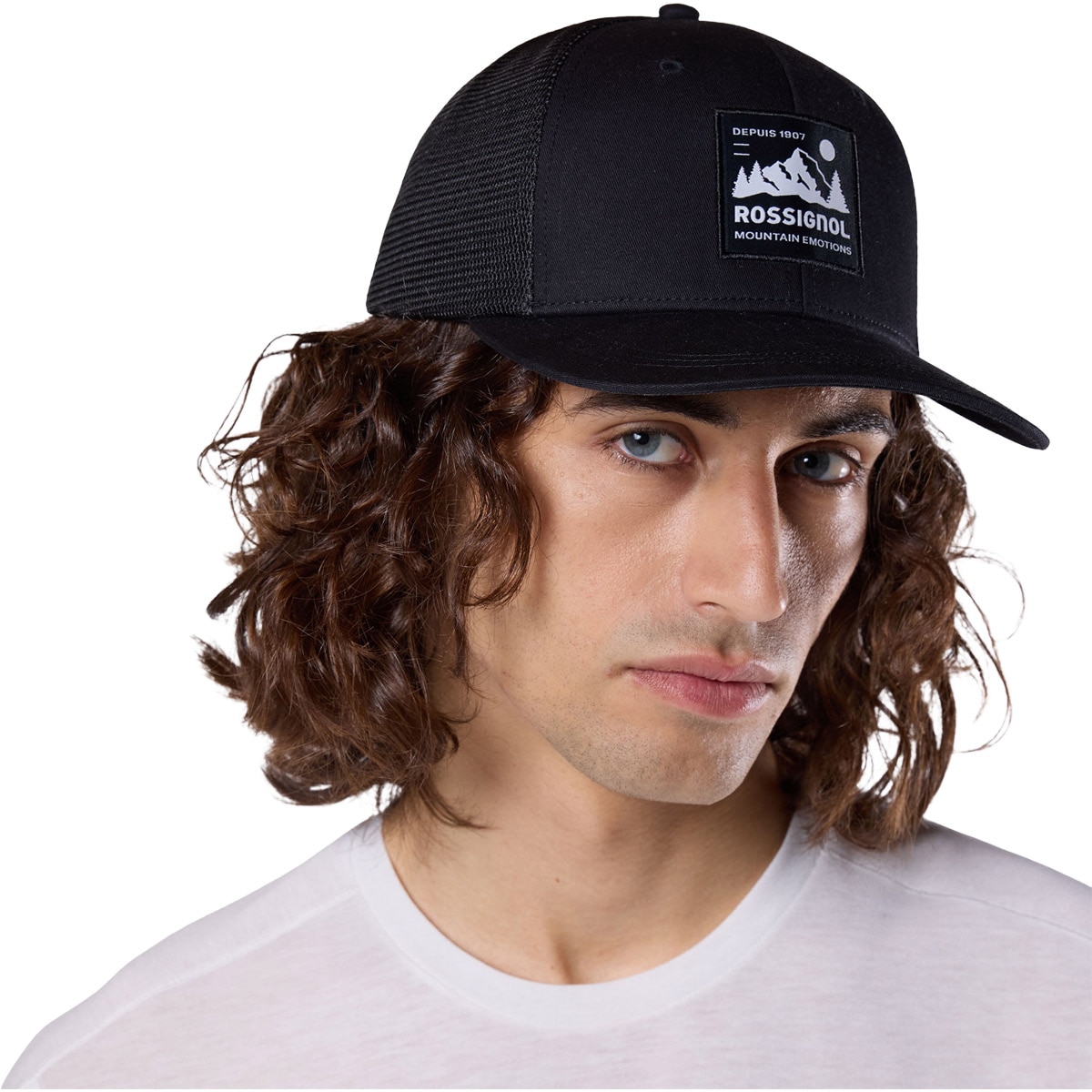 Rossignol - Gorra de hombre Mid Crown Trucker Rossignol.