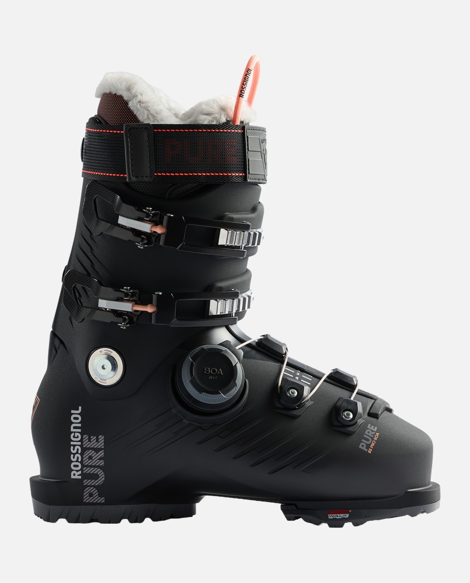 Rossignol Botas de esquí de mujer Pure 85 Pro Boa Gw - Black Ski Negro