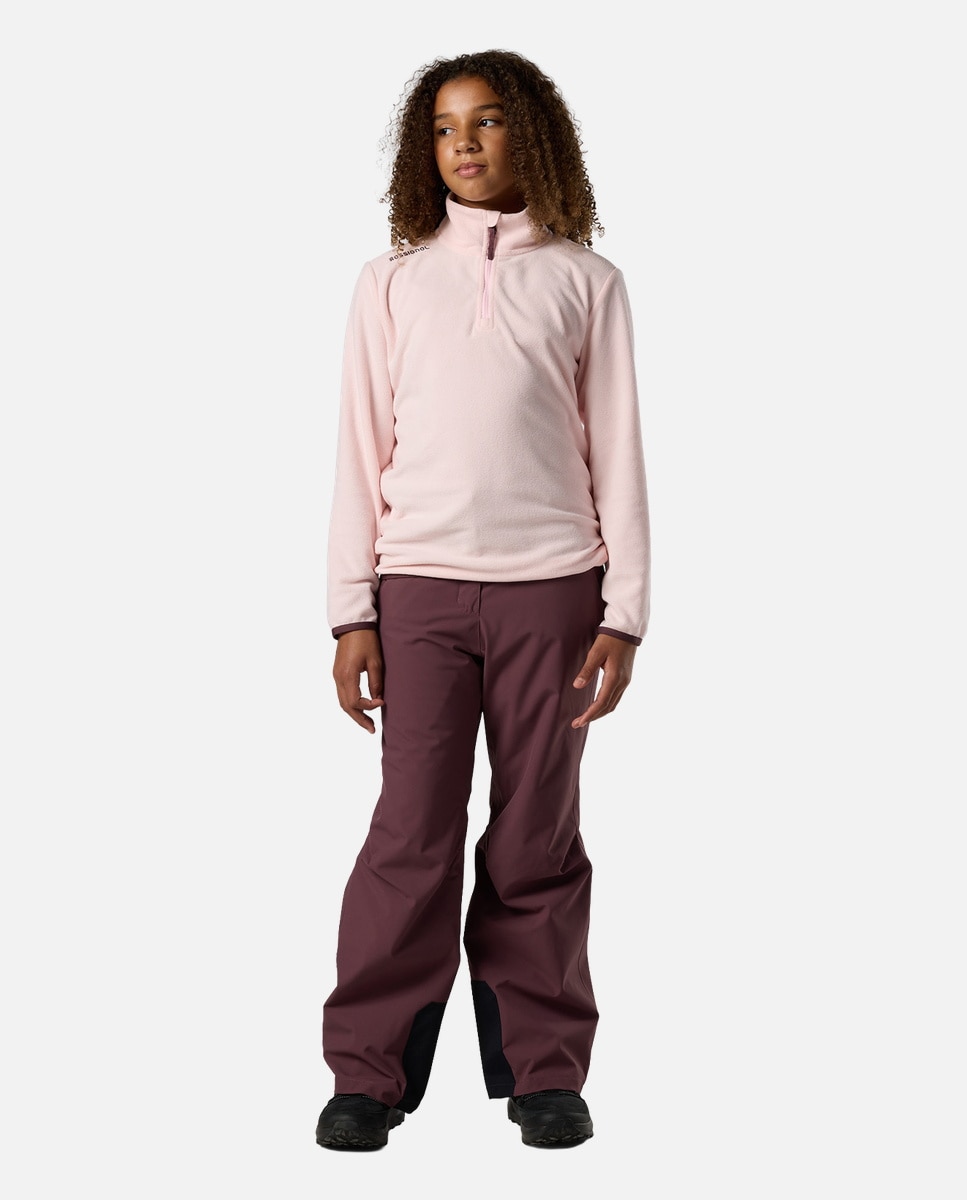Imagen 4 de Forro polar de esquí de niño QUARTER POLAR Rossignol - Blanco Blanco