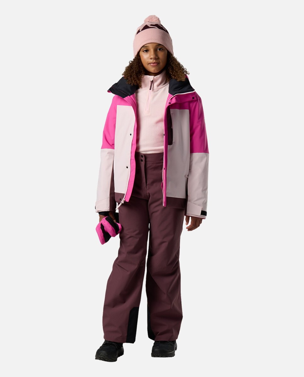 Pantalón de esquí de niño GIRL INSULATED SKI Rossignol - Marrón Marrón-4