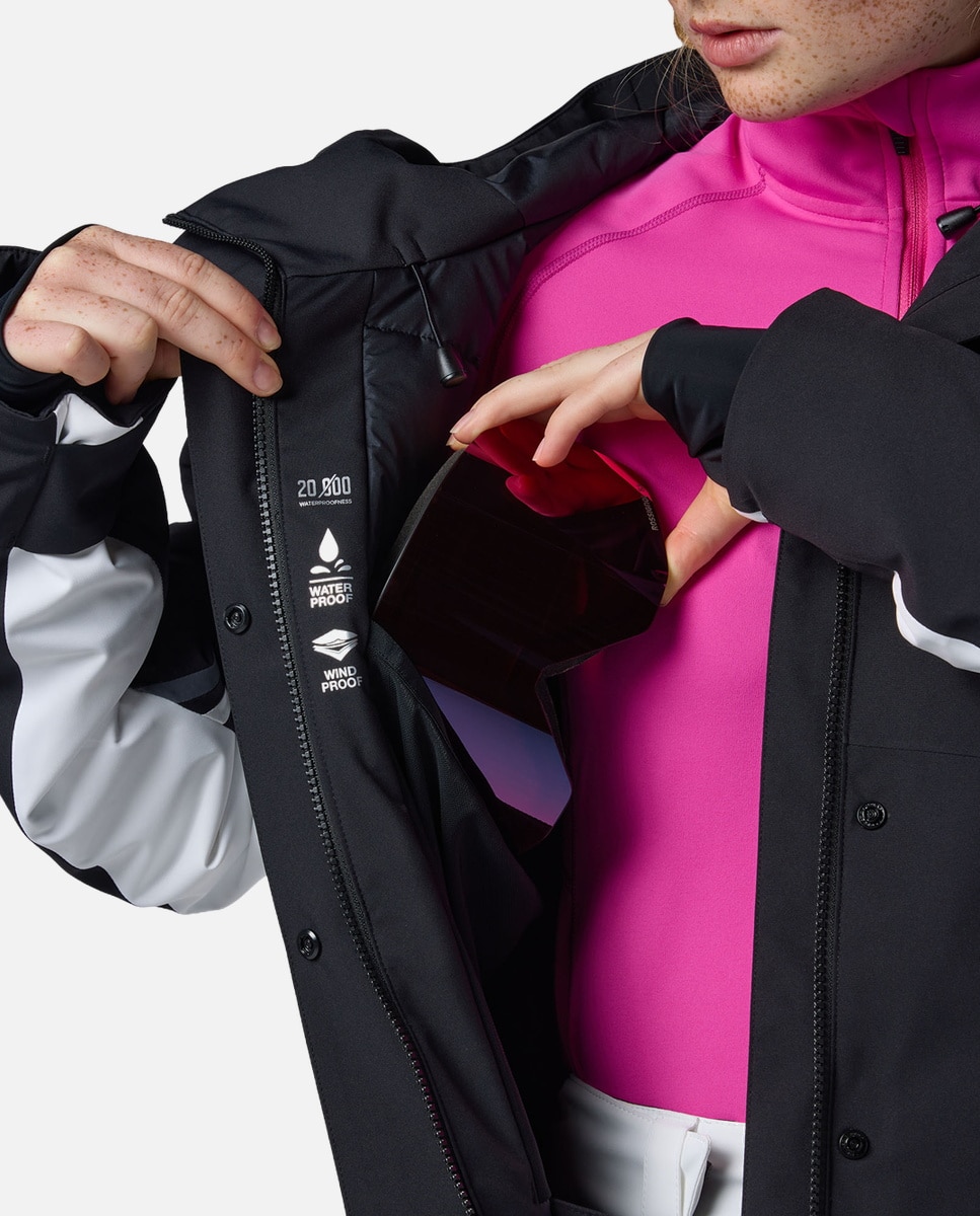Chaqueta de esquí de mujer STRAWPILE INSULATED SKI Rossignol - Negro Negro-9