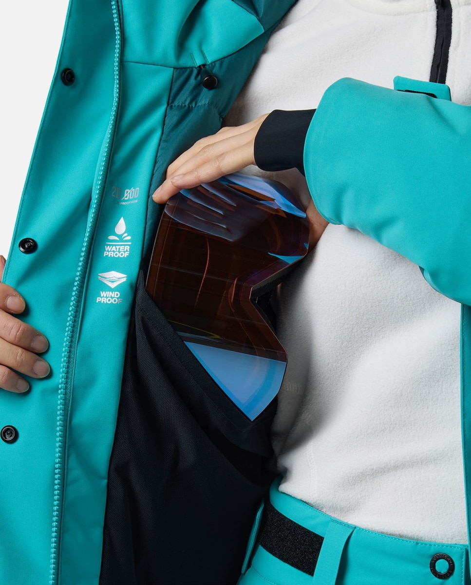 Chaqueta de esquí de mujer STRAWPILE INSULATED SKI Rossignol - Azul Azul-11