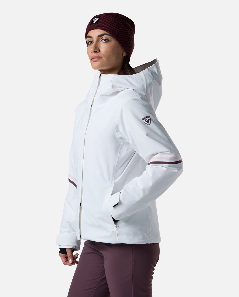 Chaqueta de esquí de mujer STRAWPILE INSULATED SKI Rossignol - Blanco Blanco-3