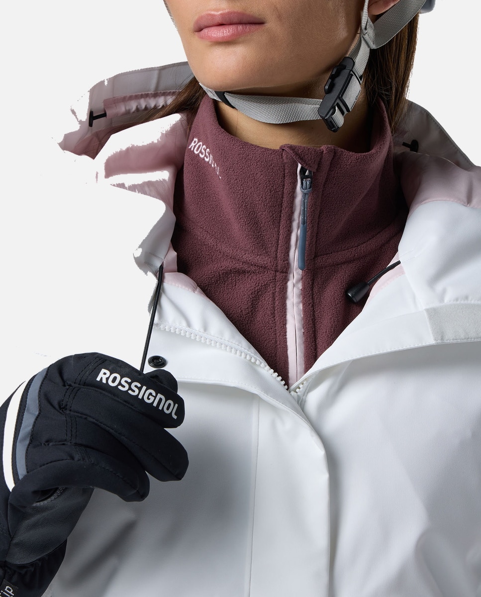 Chaqueta de esquí de mujer STRAWPILE INSULATED SKI Rossignol - Blanco Blanco-6